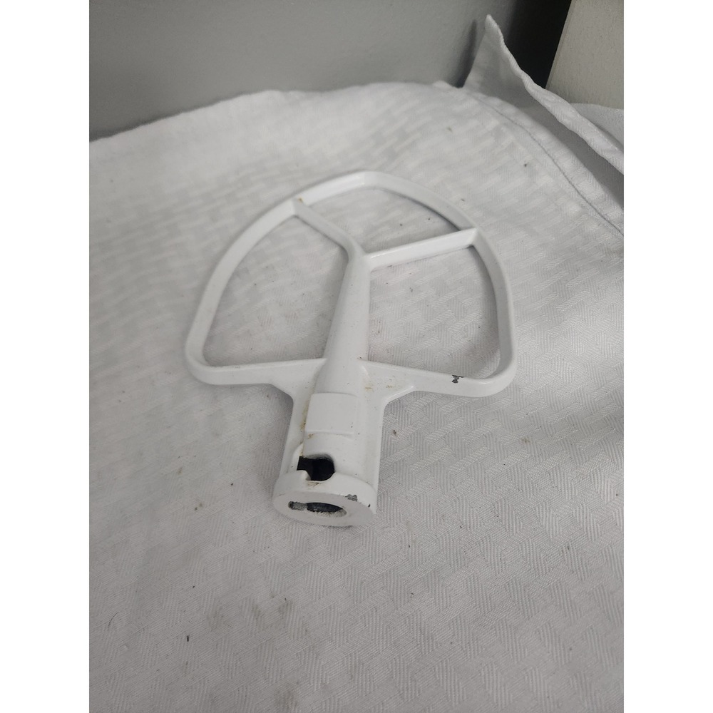 KitchenAid K45B Flat Beater Attachment White Coated for Tilt-Head Stand Mixer